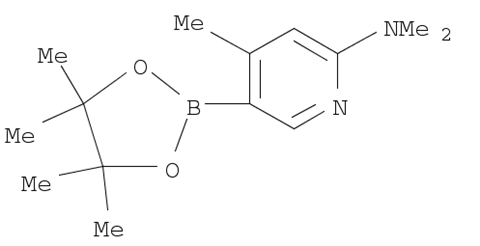N,n,4-trimethyl-5-(4,4,5,5-tetramethyl-1,3,2-dioxaborolan-2-yl)pyridin-2-amine